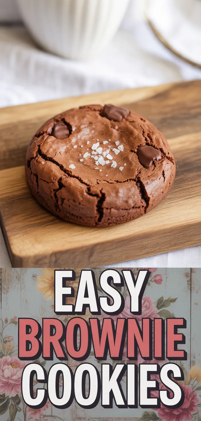 A photo of Easy To Make Brownie Mix Cookies Recipe